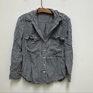 Zara Button Down Blouse